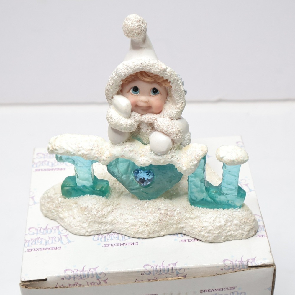 Dreamsicles Northern Lights It's Clear To See I Love You Angel Figurine '99‎ IOB